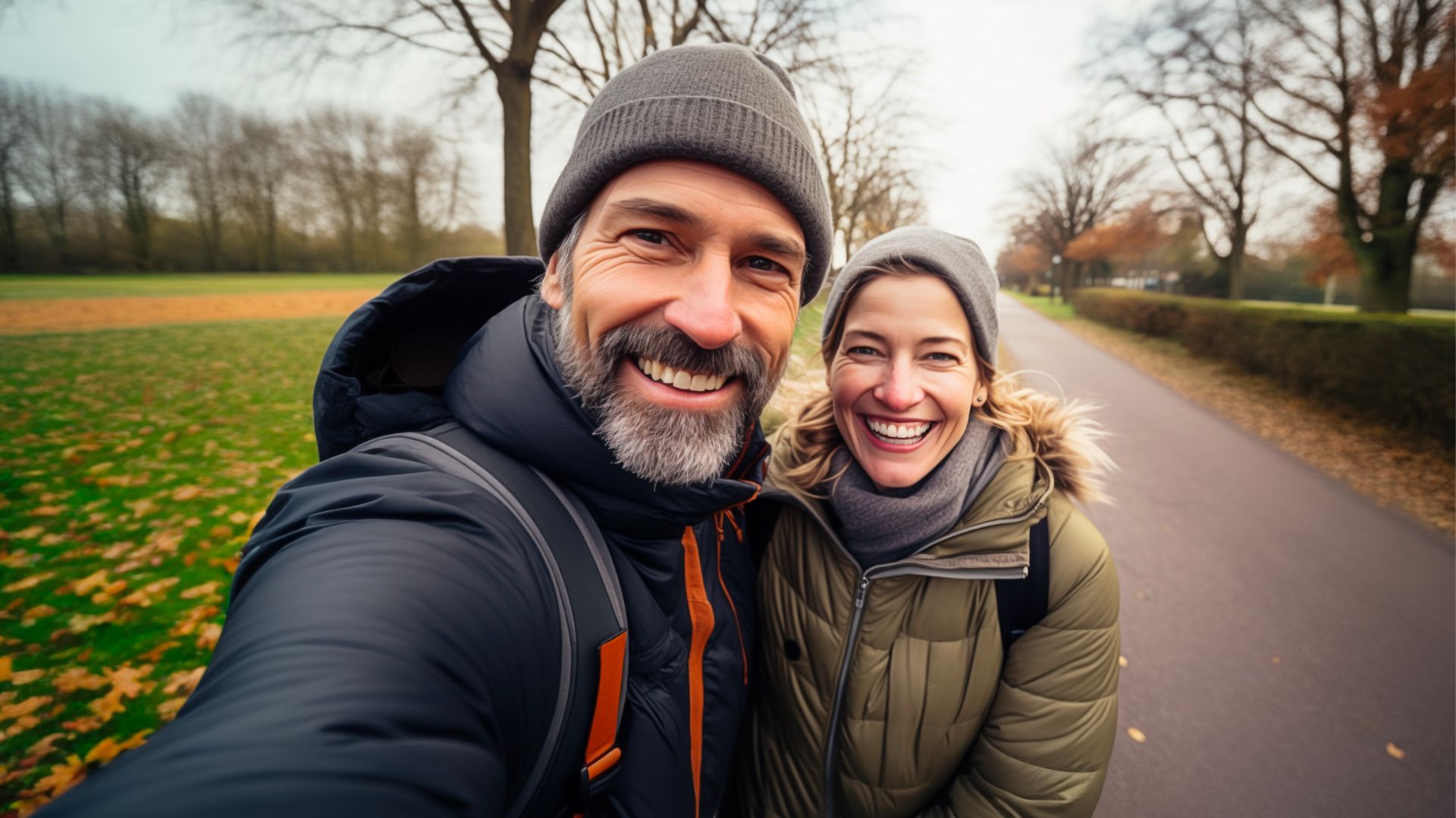 Photo of a couple dating in Shropshire